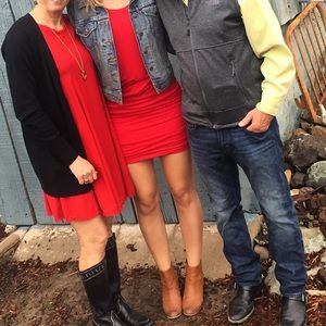 BCBGMaxazria Long Sleeve Dress